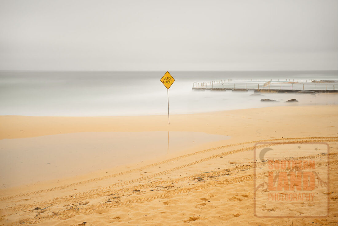 Beach Closed